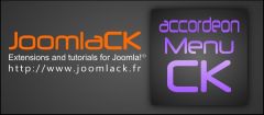 Joomla Accordeon Menu CK Extension