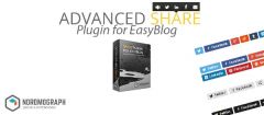 Joomla Advanced Share for EasyBlog Extension