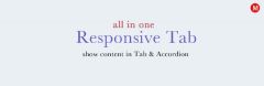 Joomla All In One Responsive Tab Extension