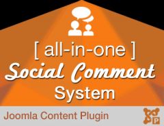 Joomla All in One Social Comment System Extension