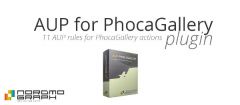 Joomla AUP points rules for PhocaGallery Extension