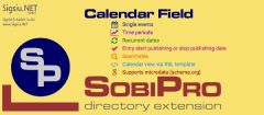 Joomla Calendar Field for SobiPro Extension