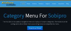 Joomla Category Menu For Sobipro Extension