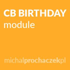 Joomla CB Birthday for Community Builder Extension