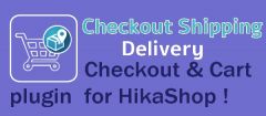 Joomla Checkout Shipping Delivery for HikaShop Extension