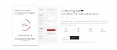 Joomla Circle Progress Element for Yootheme Pro Extension