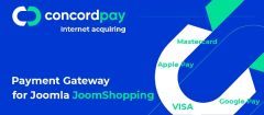 Joomla ConcordPay Payment Gateway for JoomShopping Extension