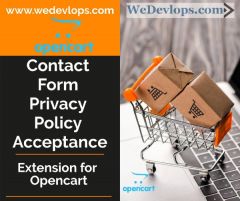 Joomla Contact form added acceptace of Privacy and Policy Extension