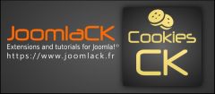 Joomla Cookies CK Extension