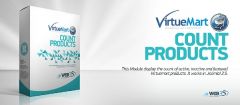 Joomla Count Products for VirtueMart Extension