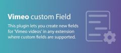 Joomla Fields - Vimeo Extension