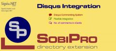 Joomla Disqus Integration for SobiPro Extension