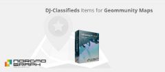 Joomla DJ-Classifieds Items for Geommunity Maps Extension