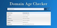 Joomla Domain Age Checker Extension