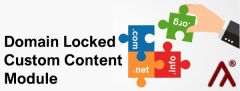 Joomla Domain Locked Custom Content Extension