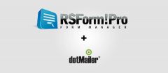 Joomla dotmailer for RSForm! Pro Extension