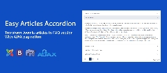 Joomla Easy Articles Accordion Extension