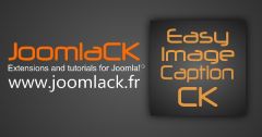 Joomla Easy Image Caption CK Extension