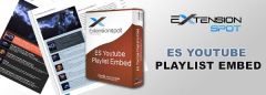 Joomla ES Youtube Playlist Embed Extension