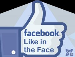 Joomla FB Like in the Face Extension