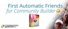 Joomla First Automatic Friends for Community Builder Extension