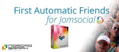 Joomla First Automatic Friends for Jomsocial Extension