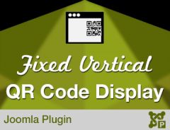 Joomla Fixed Vertical QR Code Display Extension