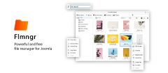 Joomla Flmngr file manager Extension