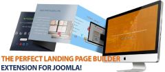 Joomla Geek Landing Page Extension