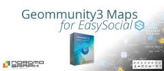 Joomla Geommunity Map for Easysocial Extension