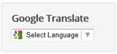 Joomla Google Translator widget Extension