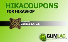 Joomla HikaCoupons for Hikashop Extension