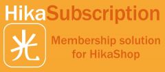 Joomla HikaSubcription for HikaShop Extension