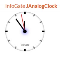 Joomla InfoGate JAnalogClock Extension