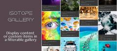 Joomla Isotope Gallery Extension