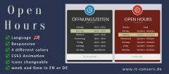 Joomla itcs Open Hours Extension