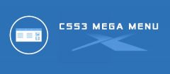 Joomla JUX CSS3 Mega Menu Extension