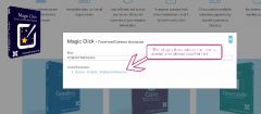 Joomla Magic Click - Front-end Content Assistant Extension