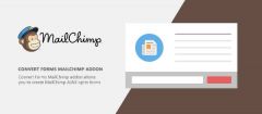 Joomla MailChimp Convert Forms Addon Extension