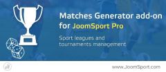 Joomla Match Generator add-on for JoomSport Extension