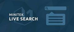 Joomla Minitek Live Search Extension