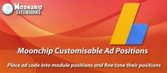 Joomla Moonchip Customisable Ad Positions Extension