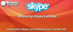 Joomla Moonchip Skype Call Box Extension