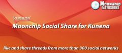 Joomla Moonchip Social Share for Kunena Extension