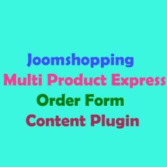 Joomla Multi Product Express Order Form for Joomshopping Extension