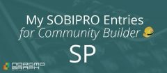 Joomla My SobiPro entries for Community Builder Extension