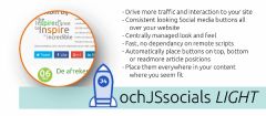 Joomla ochJSsocials LIGHT Extension