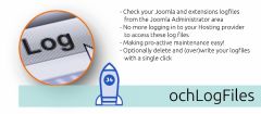 Joomla ochLogFiles Extension