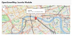 Joomla OpenStreet Map  Extension