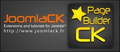 Joomla Page Builder CK Extension